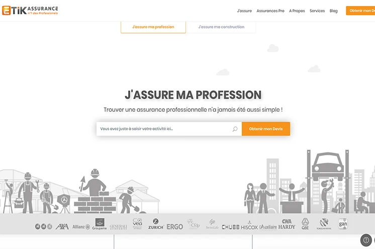 Nouveau site ETIK Assurance !