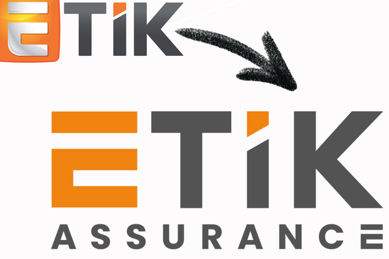 Nouvelle identité visuelle ETIK Assurance