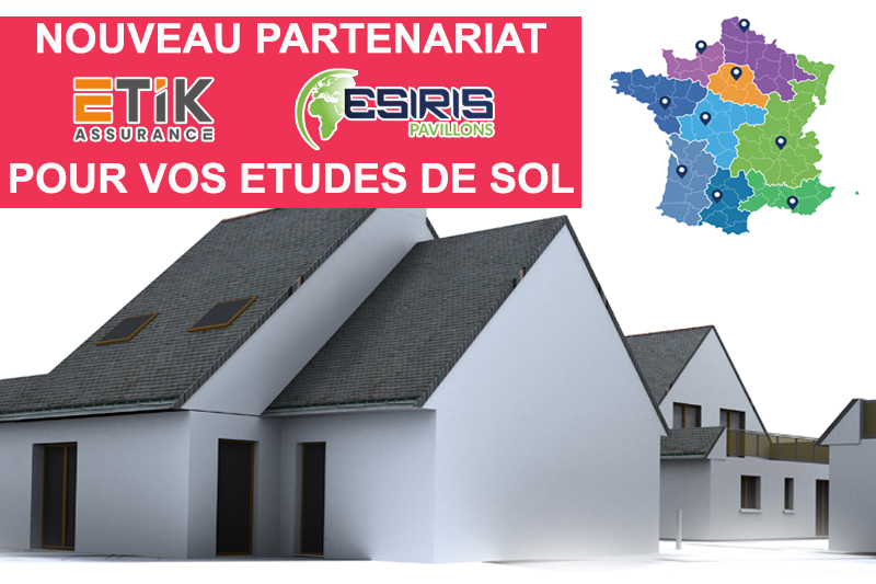 Partenariat Etik / Esiris Pavillon pour votre étude de sol